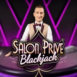 Blackjack Salon Privé slot visual from Ezugi available on godzino.pt