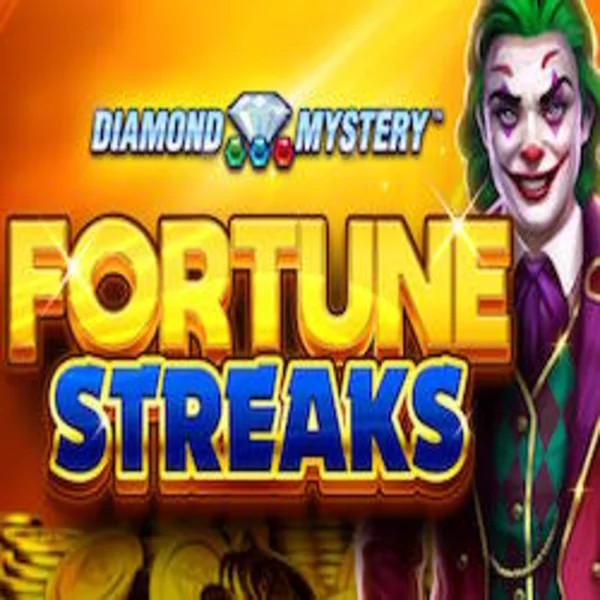 Diamond Mystery Fortune Streaks slot visual from Greentube available on godzino.pt