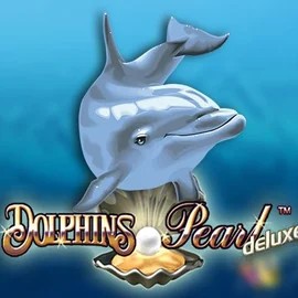 Dolphins Pearl Deluxe by Novomatic, showcased at godzino.pt – game logo