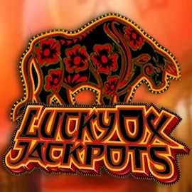 Official Jackpots logo: Lucky Ox Jackpots by Rival at Godzino Casino