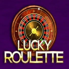 Lucky Roulette online game logo by Belatra Games on godzino.pt