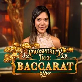 Prosperity Tree Baccarat online game logo by Evolution on godzino.pt