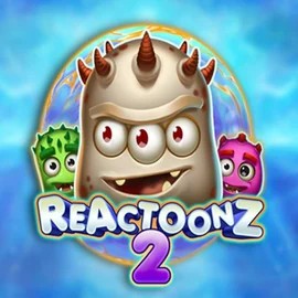 Reactoonz 2 casino game by Play’n GO – featured logo at Godzino Casino