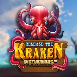 Official Slots logo: Release the Kraken Megaways by Pragmatic Play at Godzino Casino