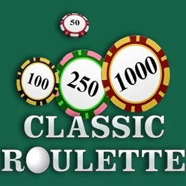 Roulette slot logo by OneTouch Games at Godzino Casino