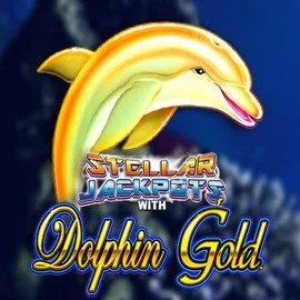 Try Dolphin Gold with Stellar Jackpots slot by Lightning Box Game on godzino.pt – logo image