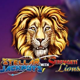 Play the Stellar Jackpots with Serengeti Lions slot by Lightning Box Game on Godzino Casino