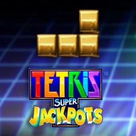 Tetris Super Jackpots logo – Jackpots by WMS at Godzino Casino